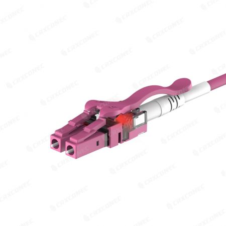 Jumpers de fibra óptica OM4 con LED - Cable de conexión de fibra óptica OM4 con LED